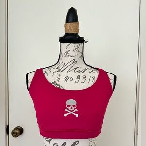 Skull Lululemon Bra, Meduim